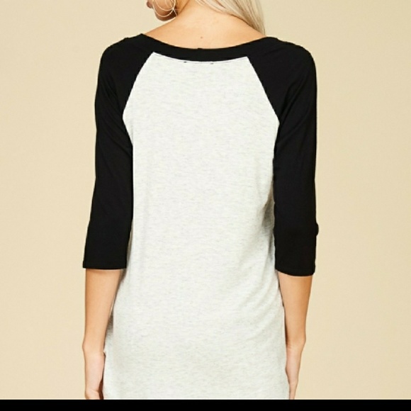 Papermoon "Be Wild and Free" Raglan tee - Picture 4 of 4